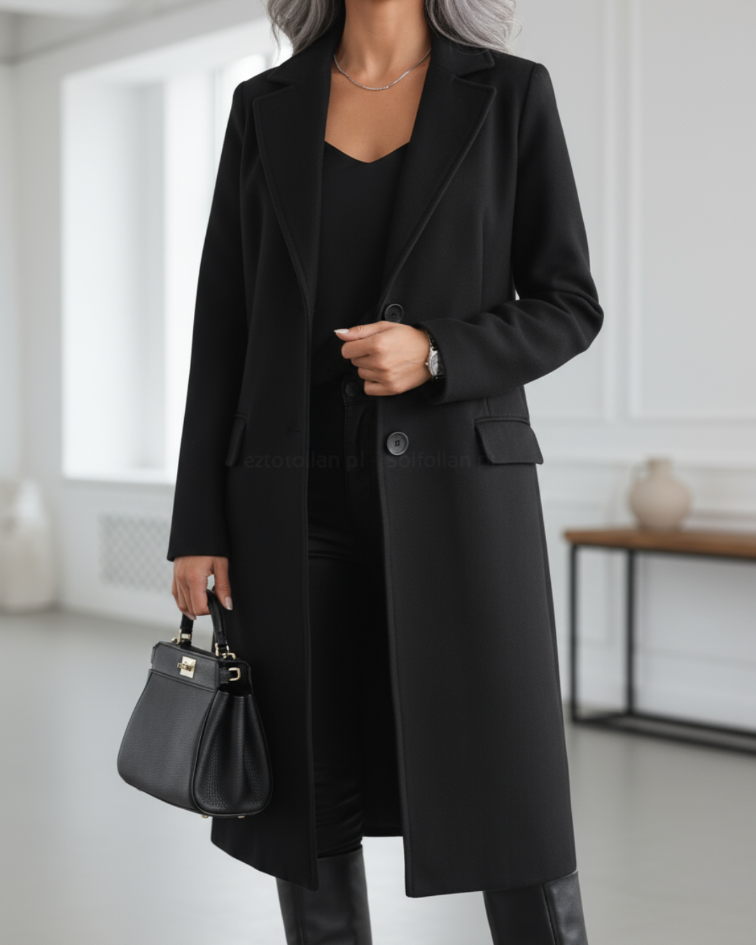 Anastasie | Long Manteau Élégant
