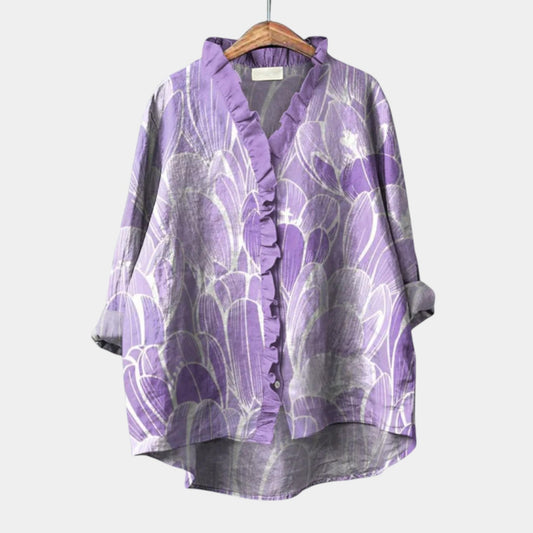 Aldegonde | Blouse Magnolia Lilas
