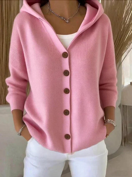 Rosalie | Veste en Maille à Capuche