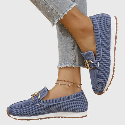 Thérèse | Mocassins Confort en Mesh à Mors et Semelle Antidérapante