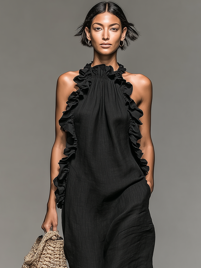 Laure | Robe Longue à Poches