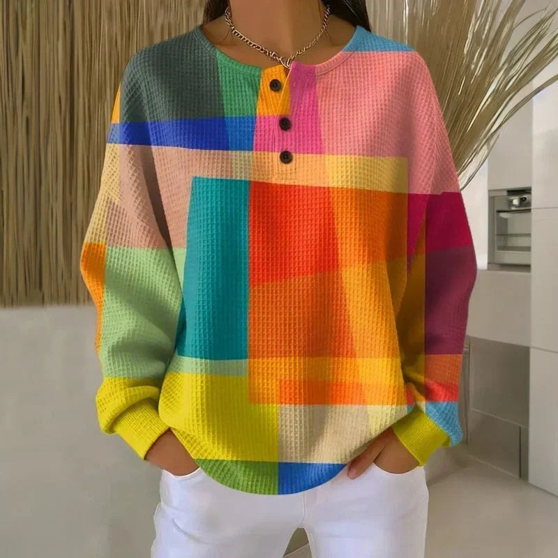 Constance | Pull Gaufrée Double Épaisseur