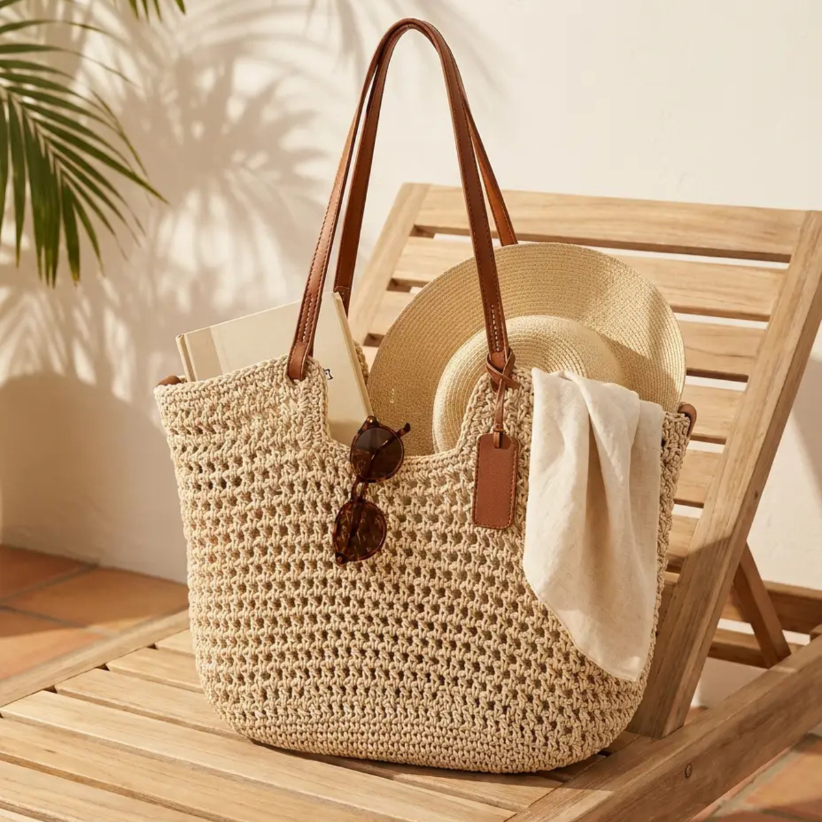 Clare | Le Cabas en Crochet Tissé Main