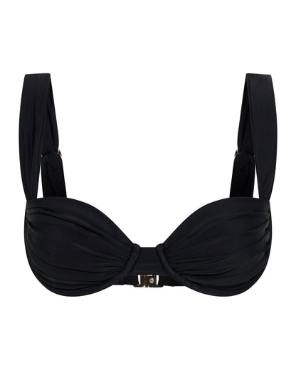 Top de bikini SIENNA Noir