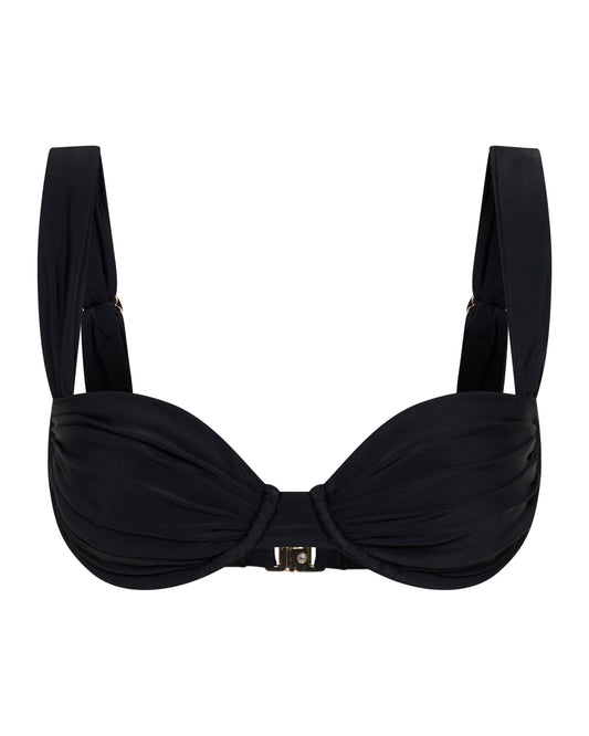 Top de bikini SIENNA Noir