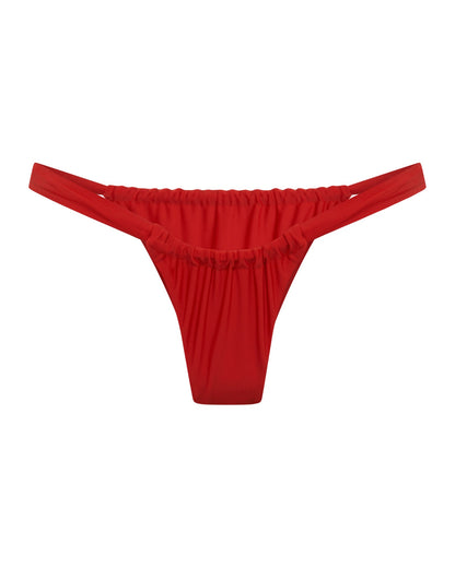 Bas de bikini SIENNA Rouge