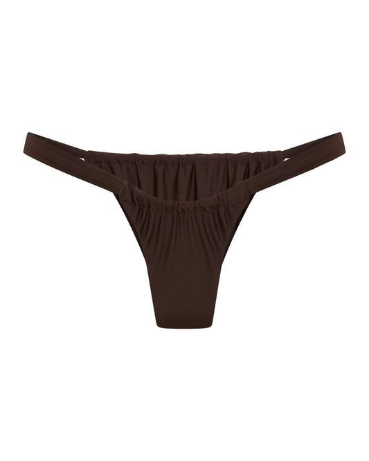 Bas de bikini SIENNA Chocolat