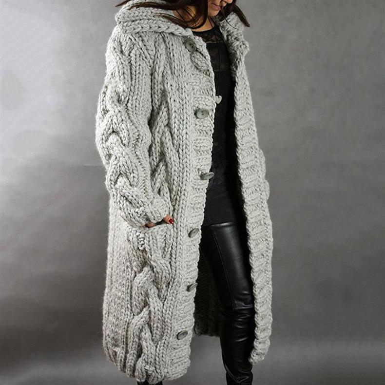 Carole | Manteau en Maille Élégant