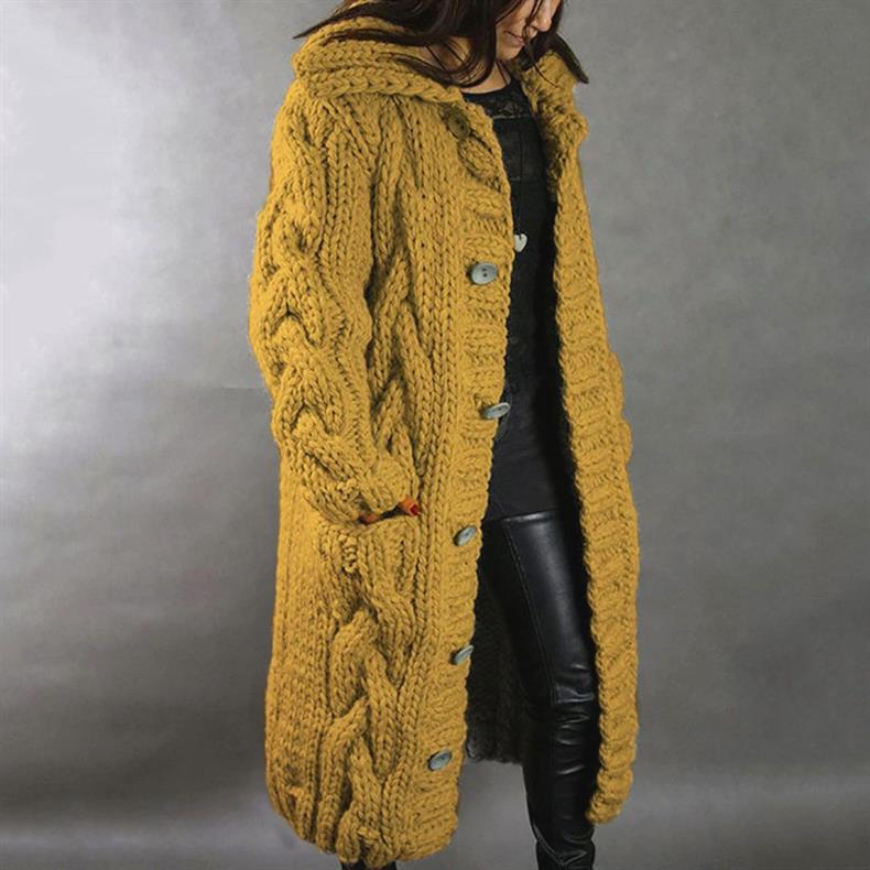 Carole | Manteau en Maille Élégant