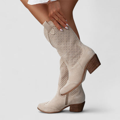 Quiterie | Bottes western ajourées