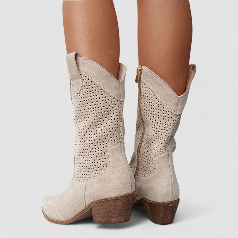 Quiterie | Bottes western ajourées
