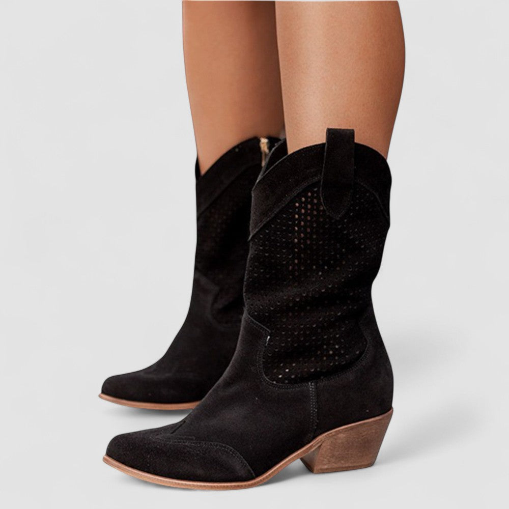 Quiterie | Bottes western ajourées