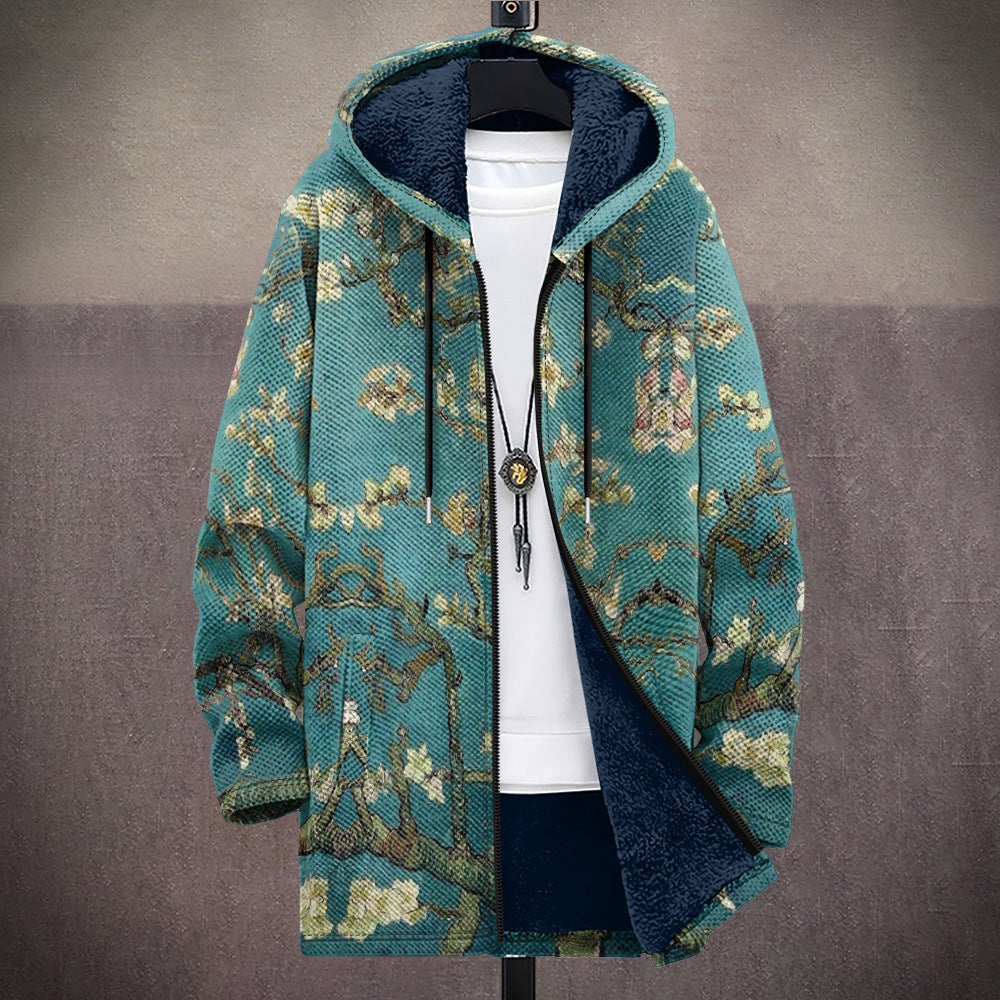 Vincentine | Cardigan Artistique à Capuche
