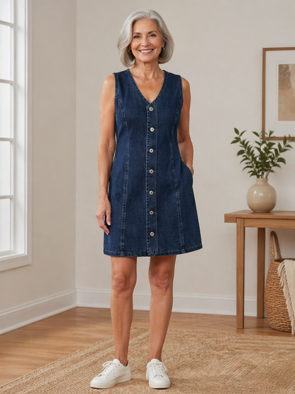 Robe Mini Gaëlle en Jean