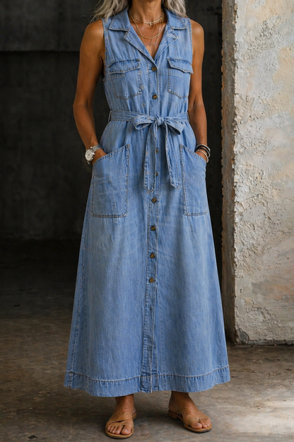 Robe Iris en Denim