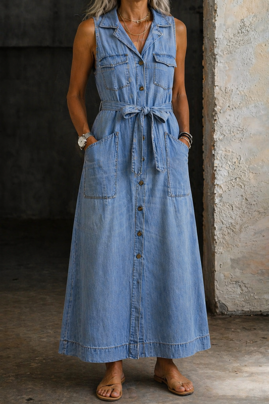 Robe Iris en Denim