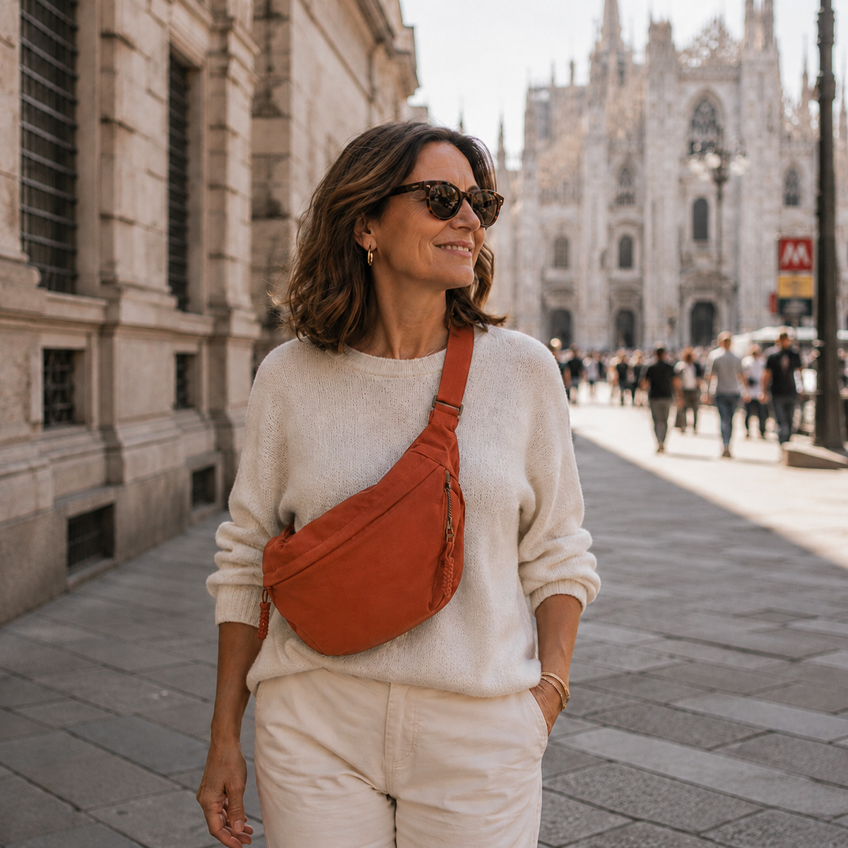 Joie | Sac Porté Épaule Orange