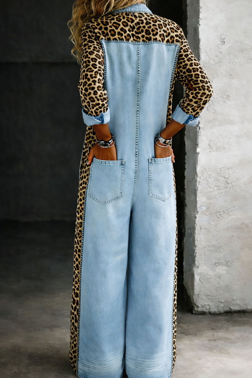 Combinaison Chemise Bérangère en Jean