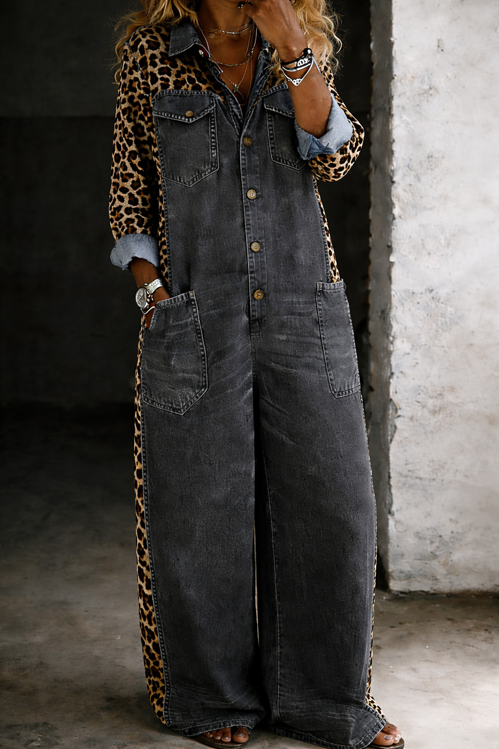 Combinaison Chemise Bérangère en Jean