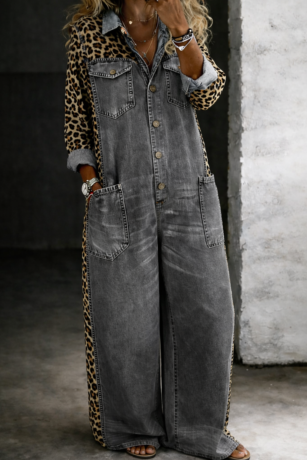 Combinaison Chemise Bérangère en Jean