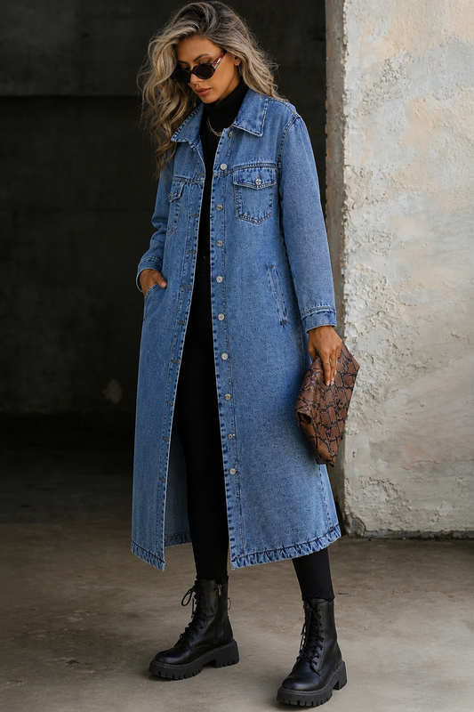 Veste Anouk en Jean Longue