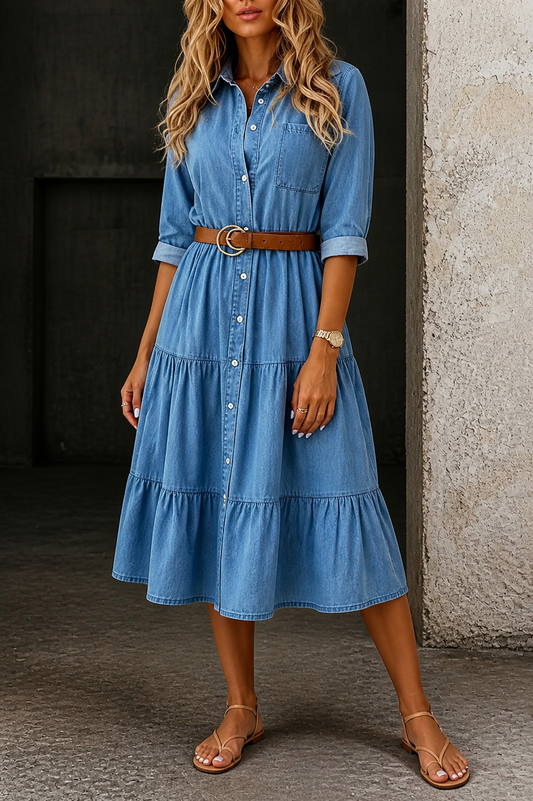 Robe Chiara en Jean Casual Chic