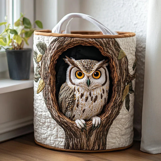 Fernande | Panier en Tissu Matelassé Fait Main