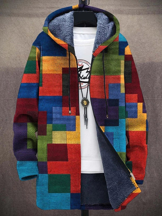 Cyprienne | Cardigan Artistique à Capuche