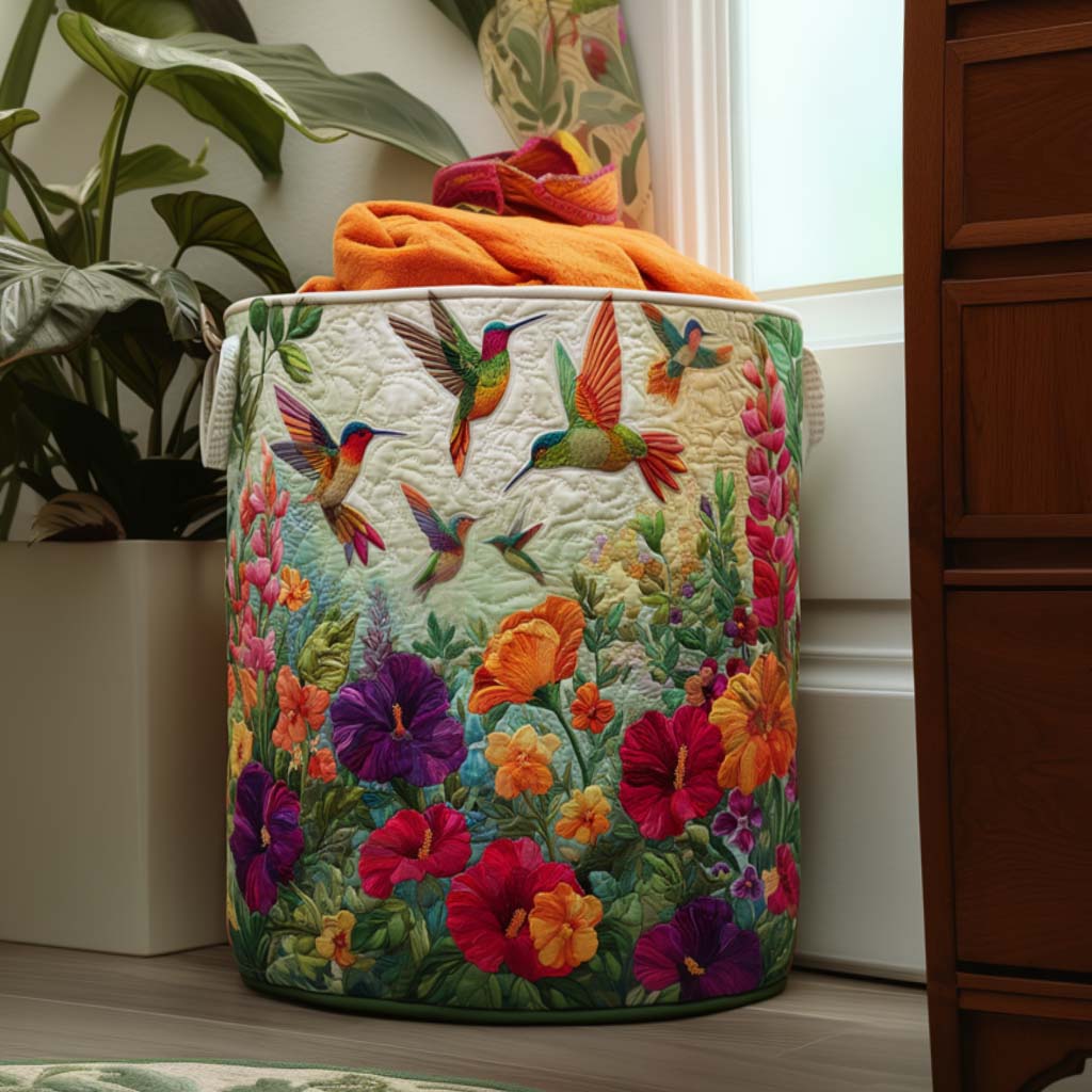 Florie | Panier en Tissu Matelassé Fait Main