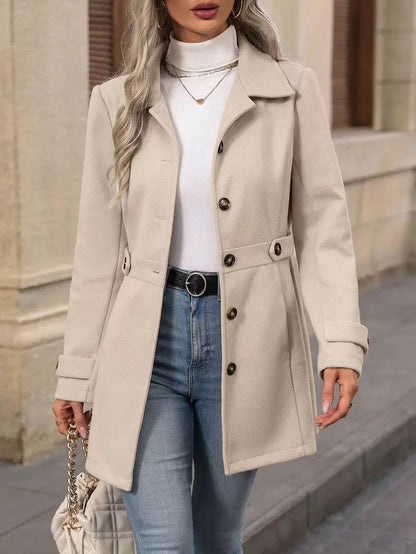Hélène | Manteau Ceinturé Classique