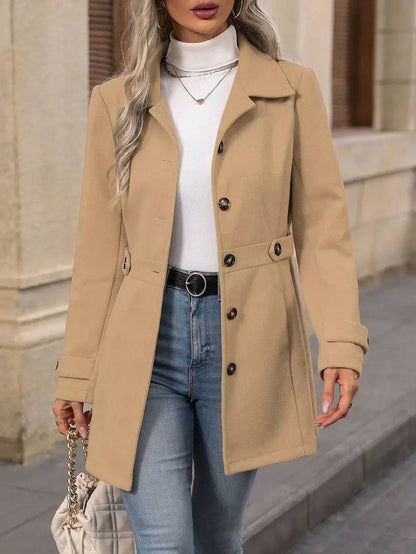 Hélène | Manteau Ceinturé Classique