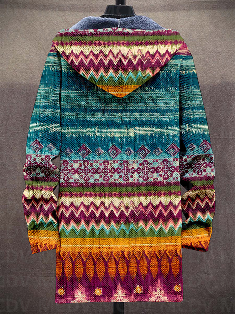 Théodelinde | Cardigan Artistique à Capuche