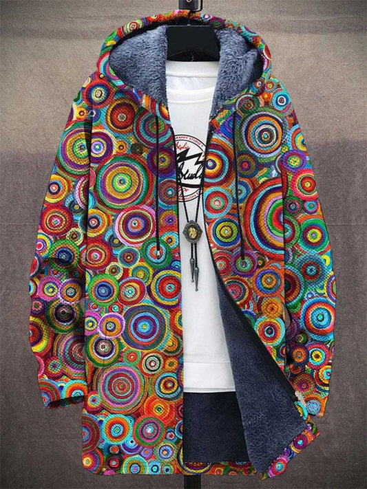 Rozenn | Cardigan Artistique à Capuche
