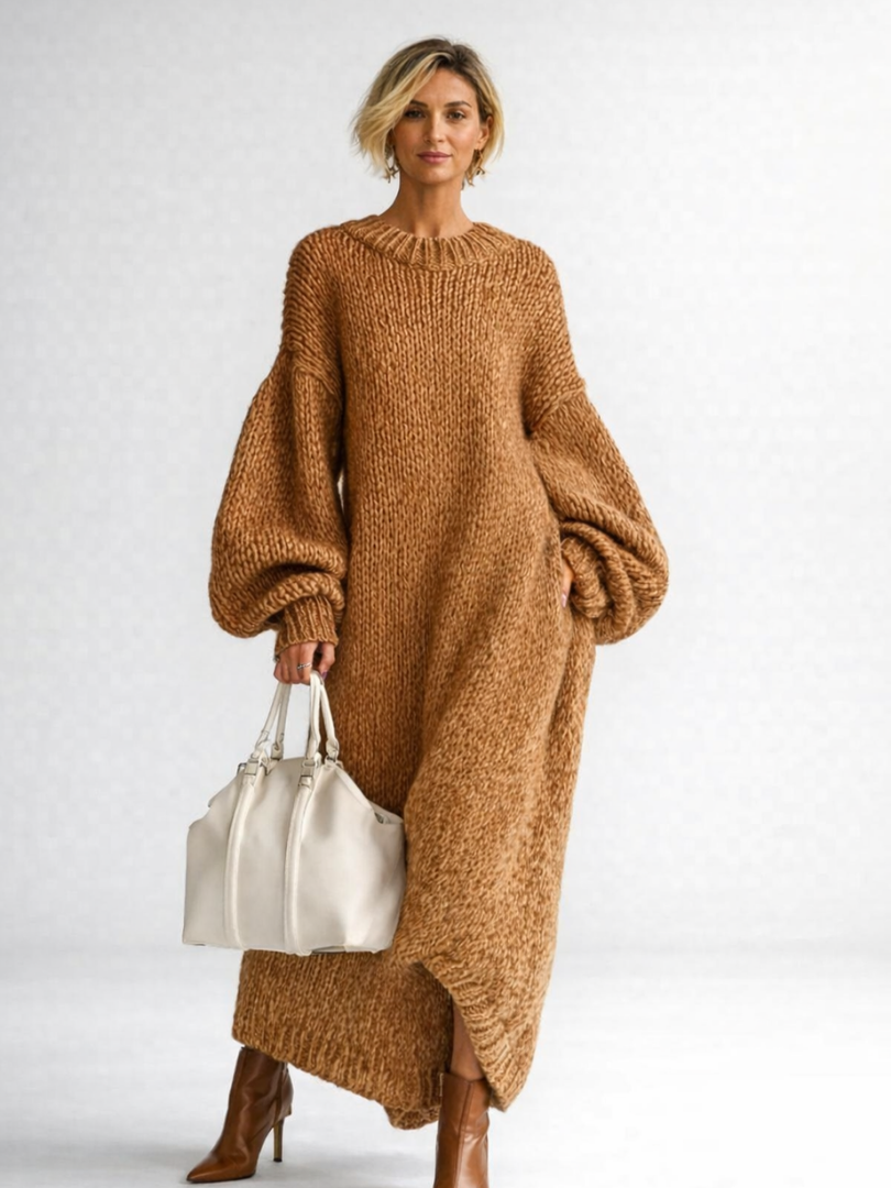 Verveine | Robe Pull Oversize