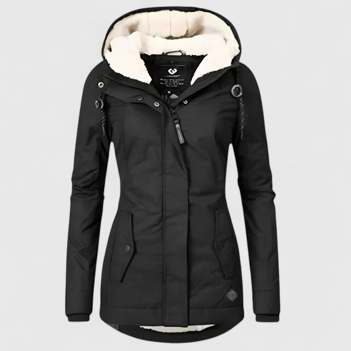 Carla | Manteau d'Hiver à Capuche