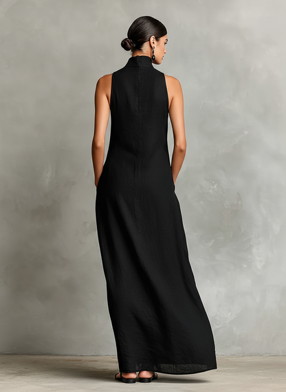 Catherine | Robe longue minimaliste