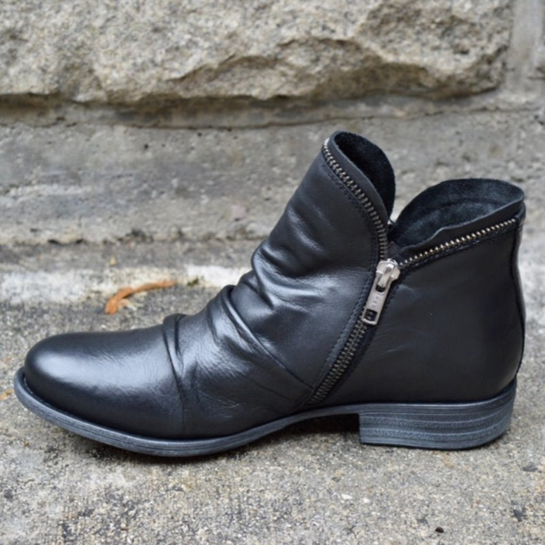 Prisca | Bottines à Zip Latéral