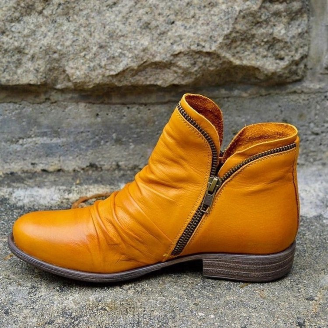 Prisca | Bottines à Zip Latéral