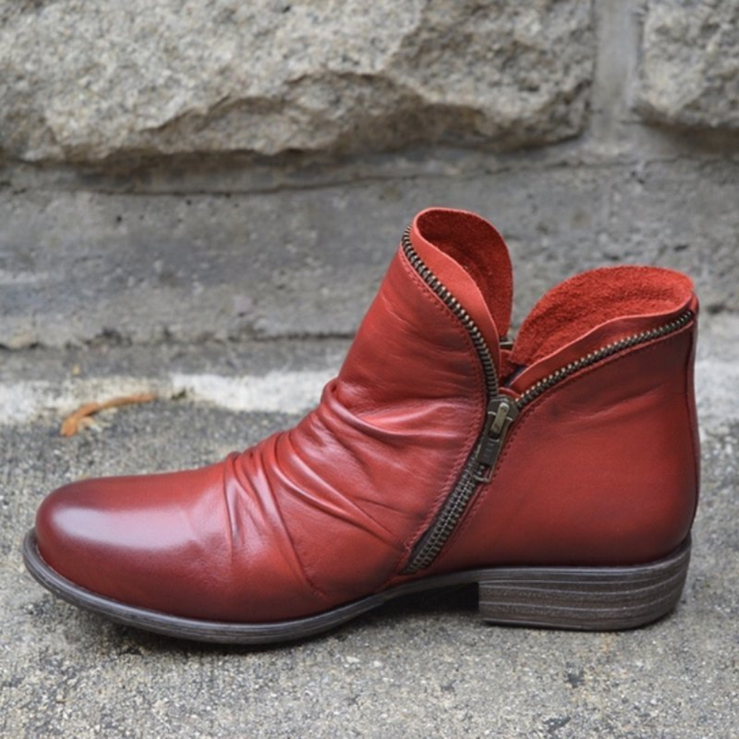 Prisca | Bottines à Zip Latéral