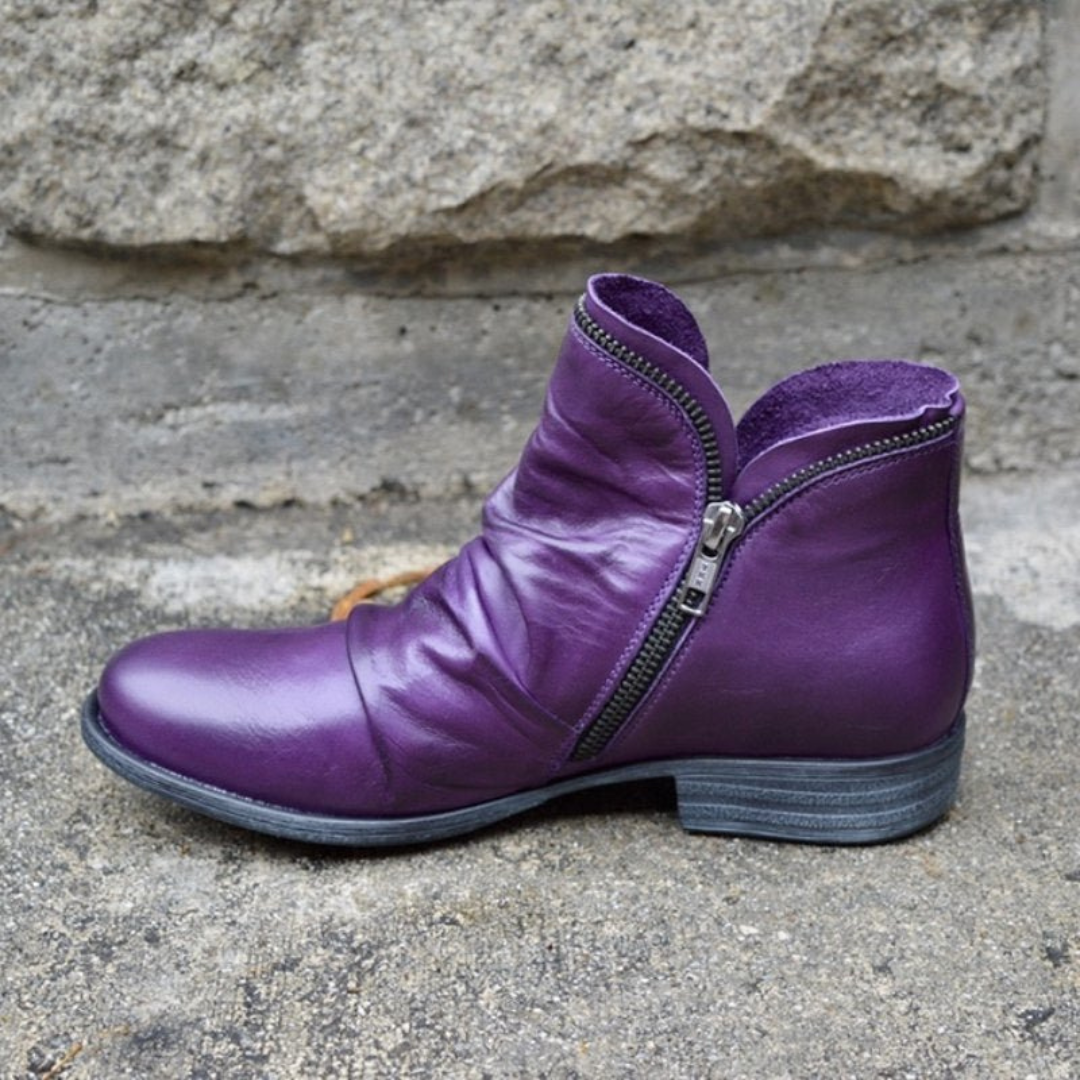 Prisca | Bottines à Zip Latéral