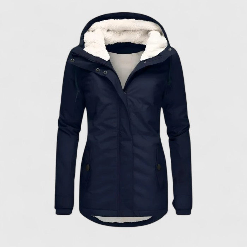 Carla | Manteau d'Hiver à Capuche