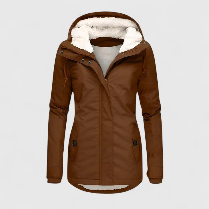 Carla | Manteau d'Hiver à Capuche