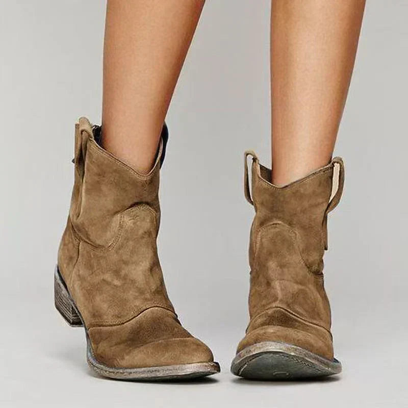 Rosamonde | Bottes en Daim Confort