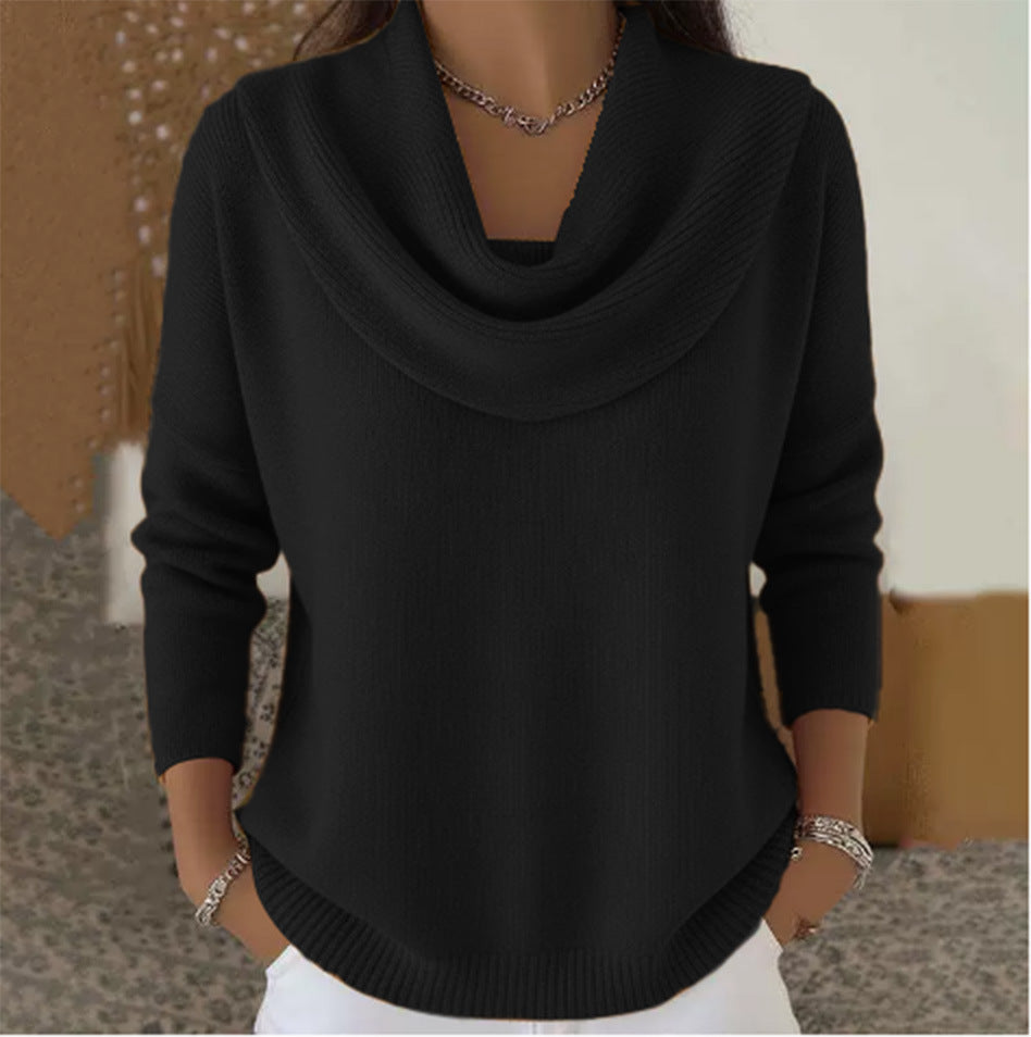 Juliette | Pull au Col Drapé