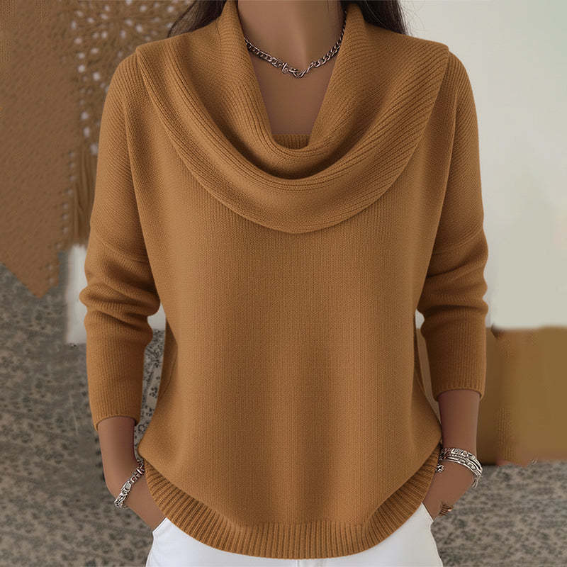 Juliette | Pull au Col Drapé