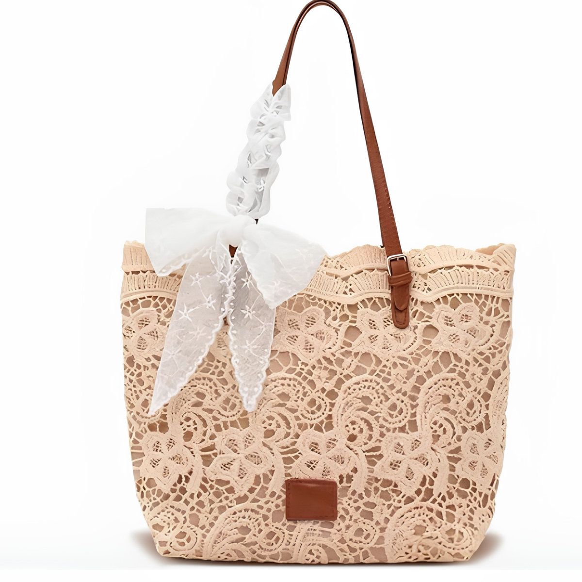 Peicees | Sac Épaule en Dentelle
