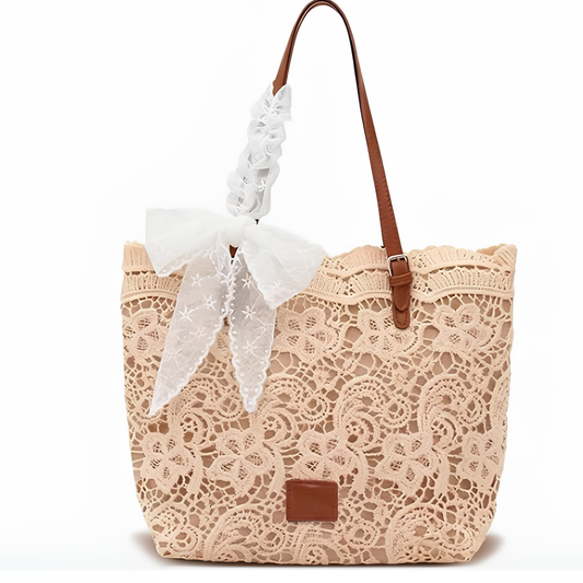 Peicees | Sac Épaule en Dentelle
