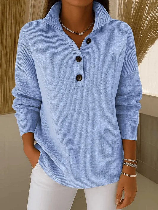 Armelle | Pull Polo au Col en V