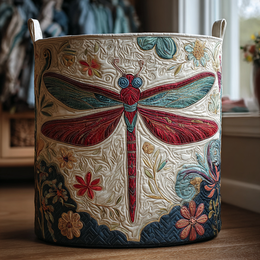 Céleste | Panier en Tissu Matelassé Fait Main