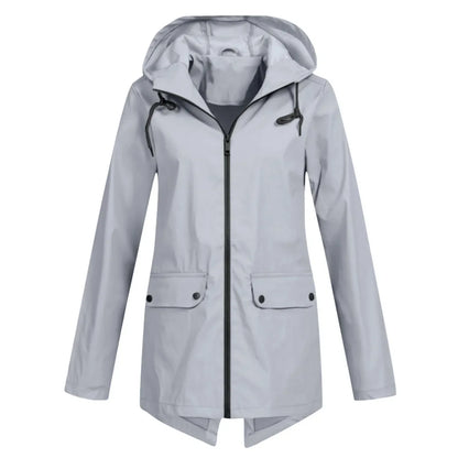 Joëlle | Imperméable Coupe-Vent à Capuche